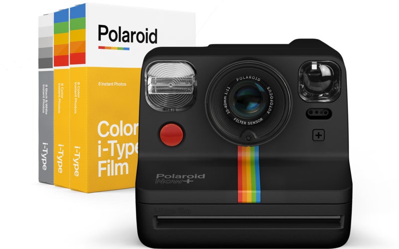 Polaroid Now+ Instant Camera Starter Set is the best gift for film photography.