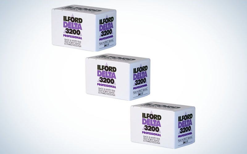 Ilford DELTA 3200 black and white film