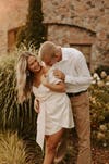 olive garden engagement photos